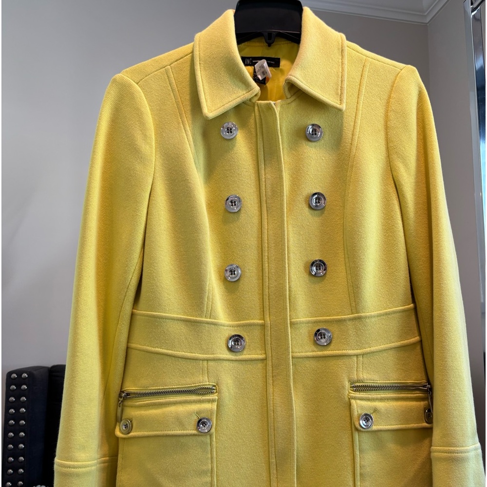 Inc Yellow Car Coat